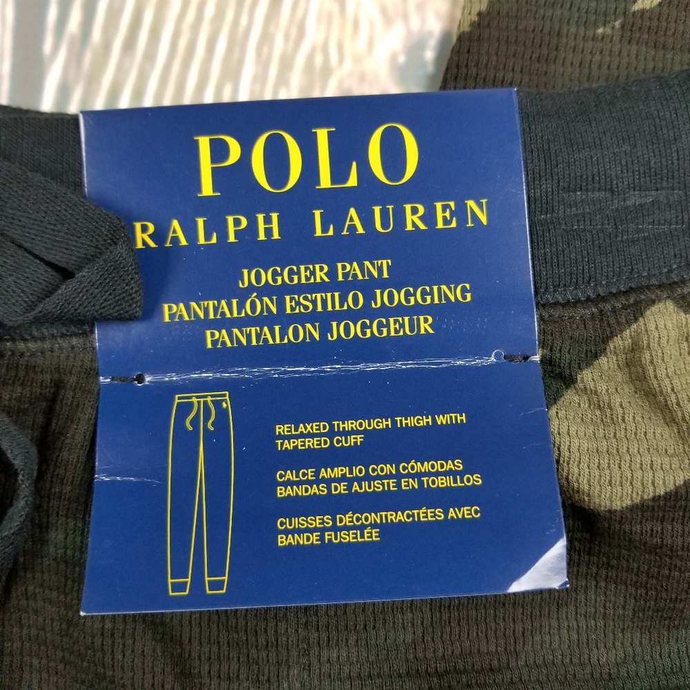 *NWT* POLO RALPH LAUREN Camo Waffle Knit Jogger - Picture 6 of 6